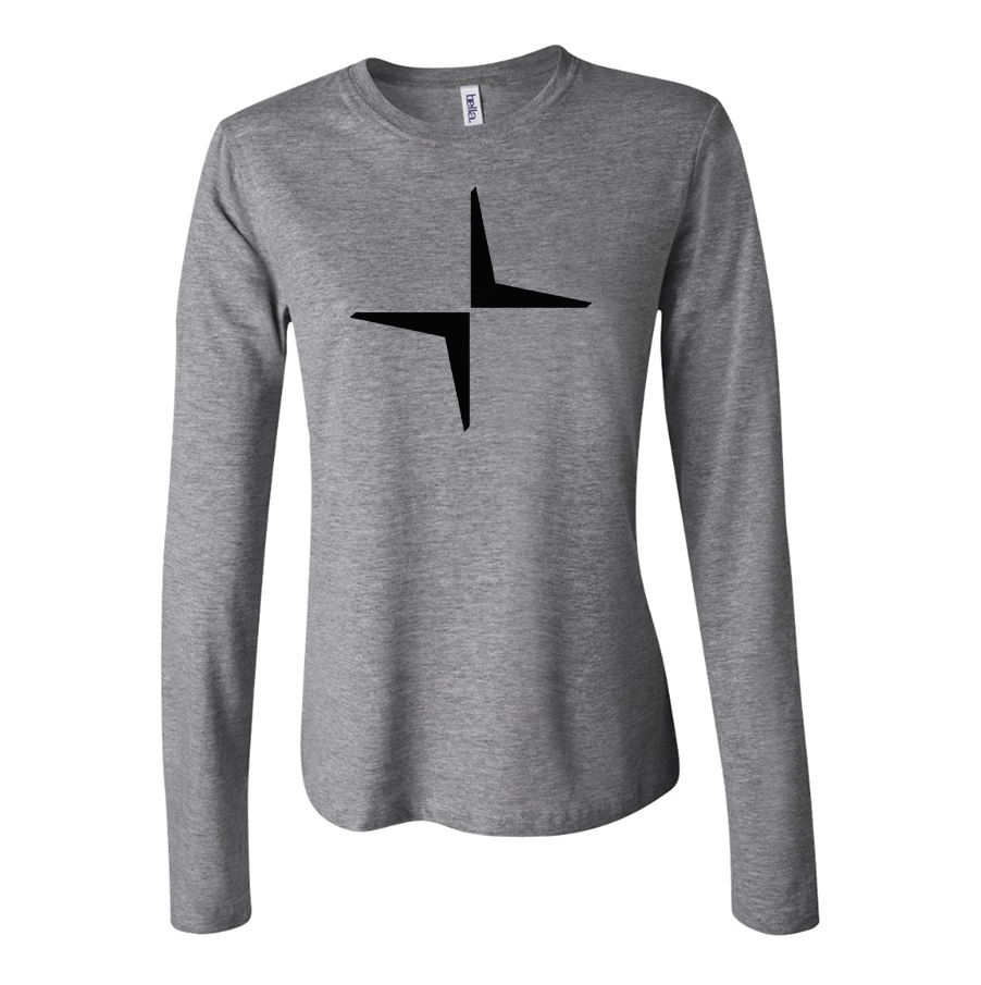Women's Polestar Electric Car Long Sleeve T-Shirt
